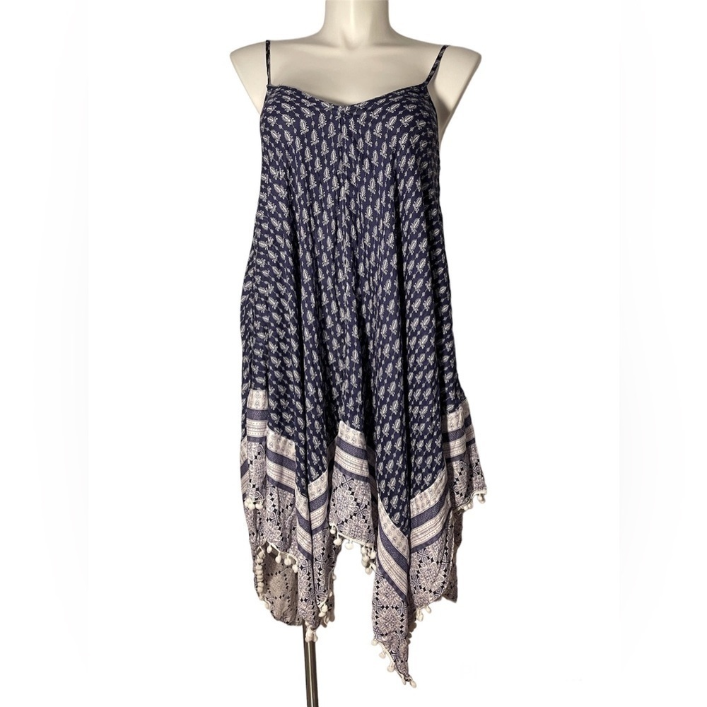 GOA by Japna Pom pom beach swim cover up dress